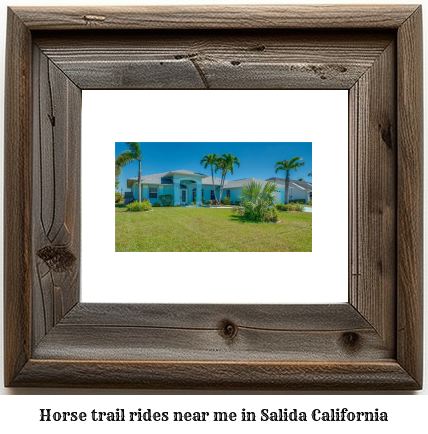 horse trail rides near me in Salida, California